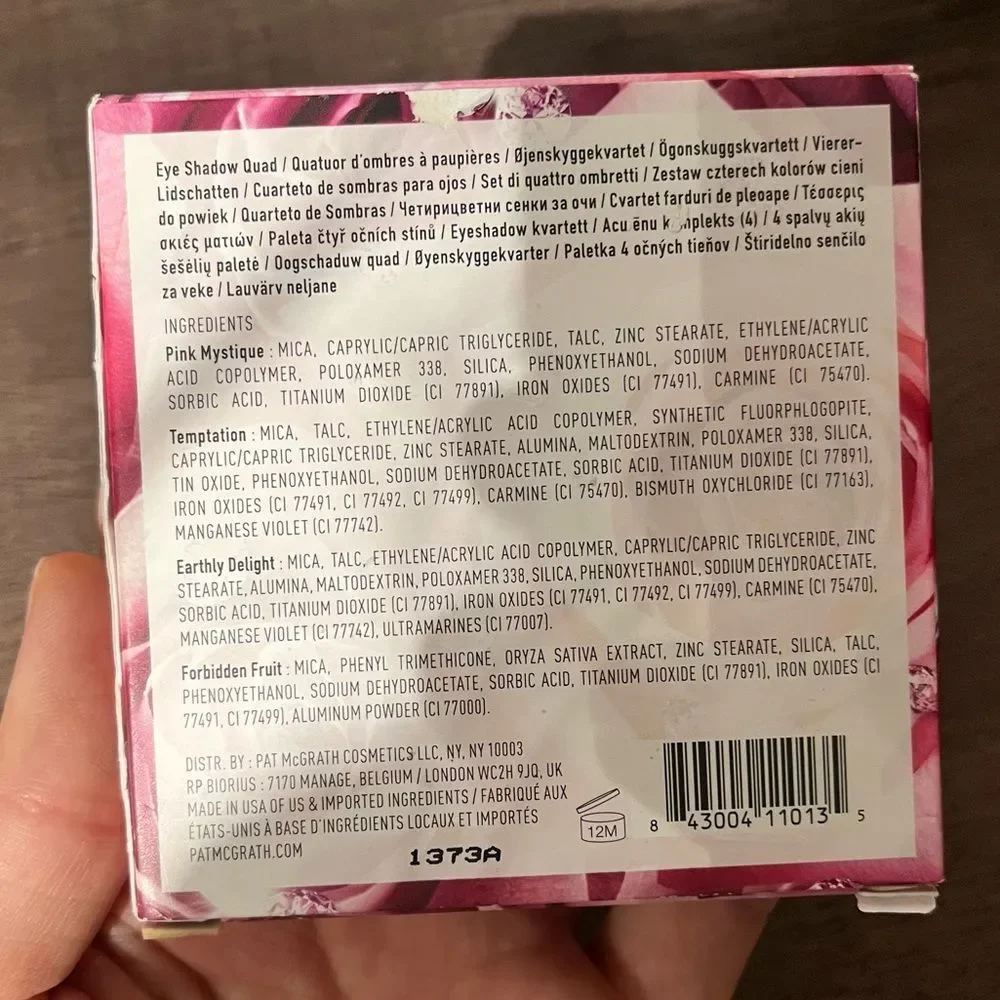 Pat McGrath Labs Divine Rose Luxe Quad Eternal Eden Eyeshadow Palette